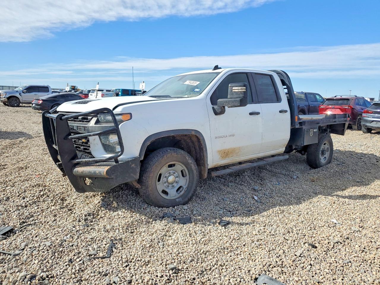 2021 Chev Rolet Silverado Flatbed Truck