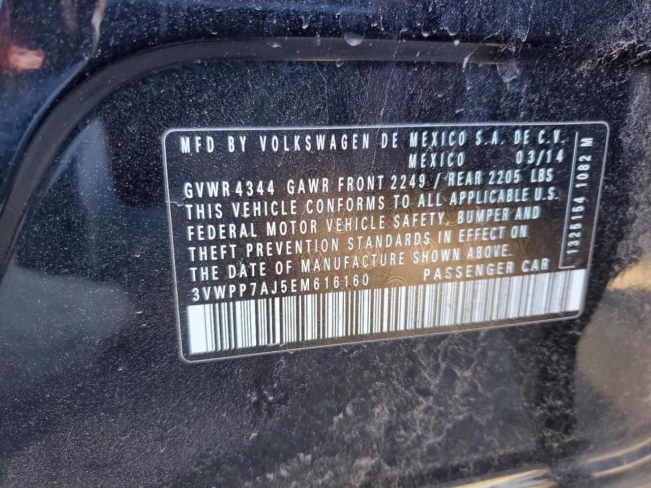 2014 Volkswagen Jetta s