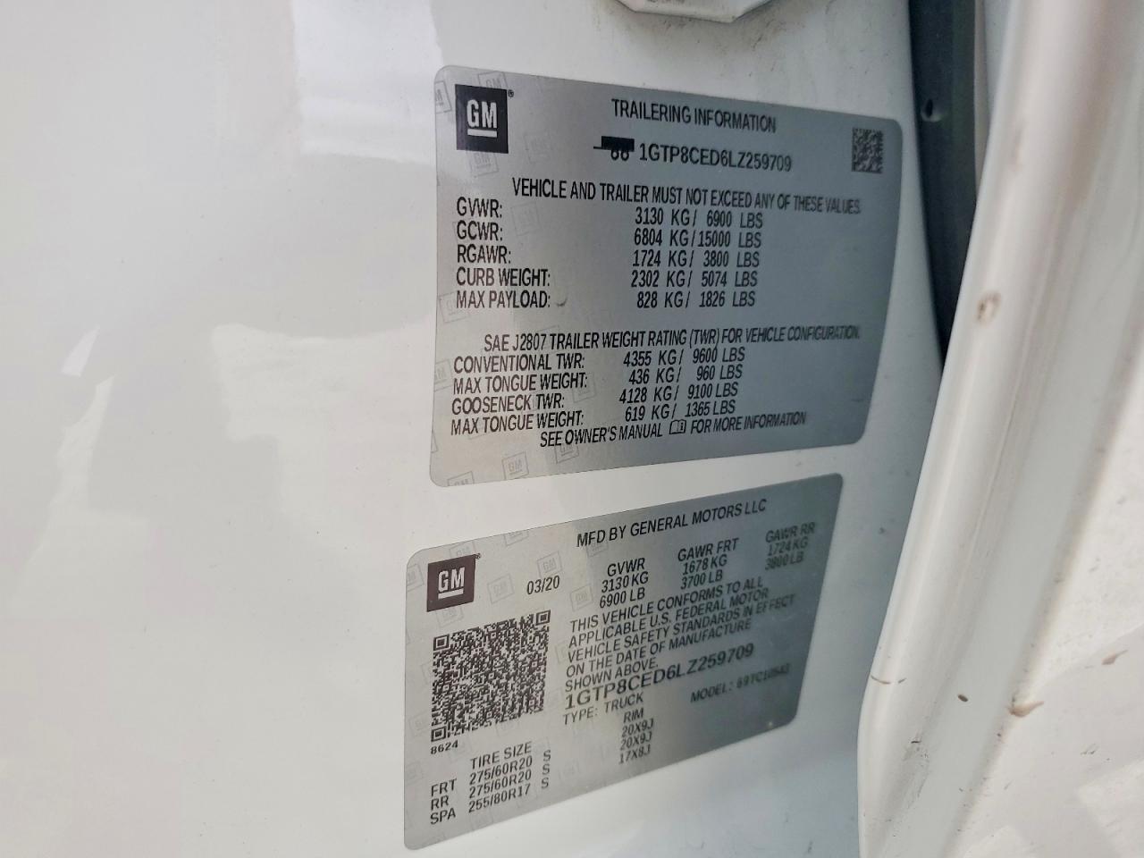 2020 GMC Sierra C1500 Elevation