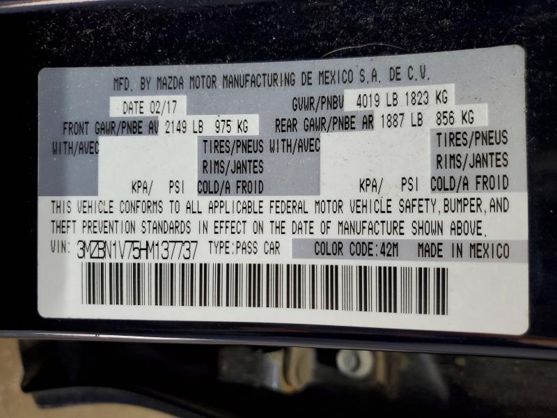 2017 Mazda 3 Touring