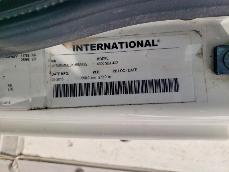 2019 International 4000 4300