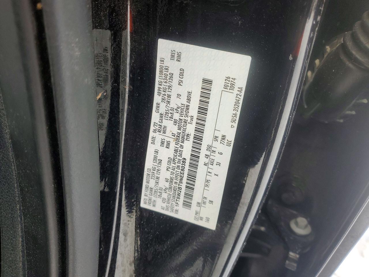 2022 Ford F250 Super Duty