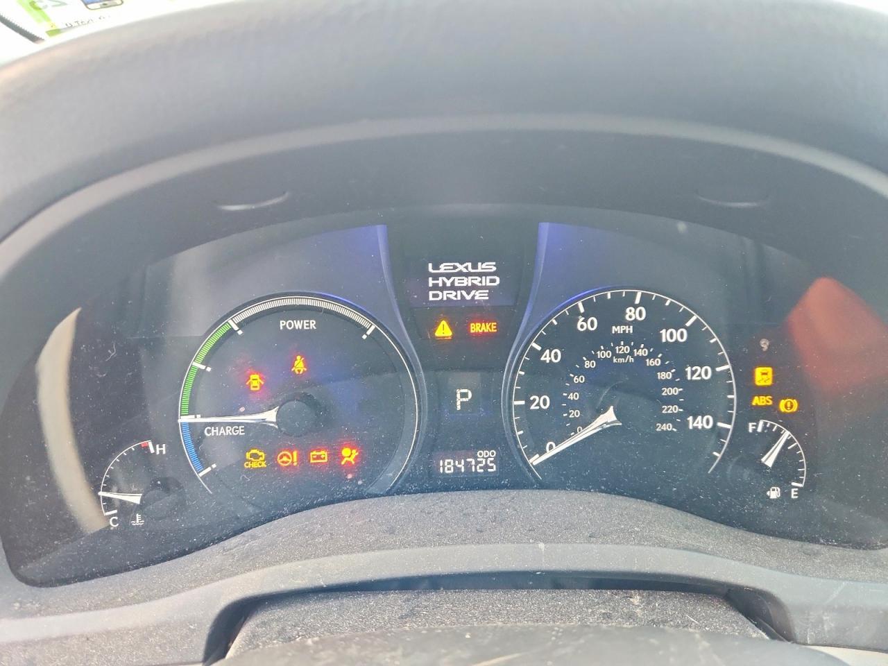 2010 Lexus Rx 450h Base