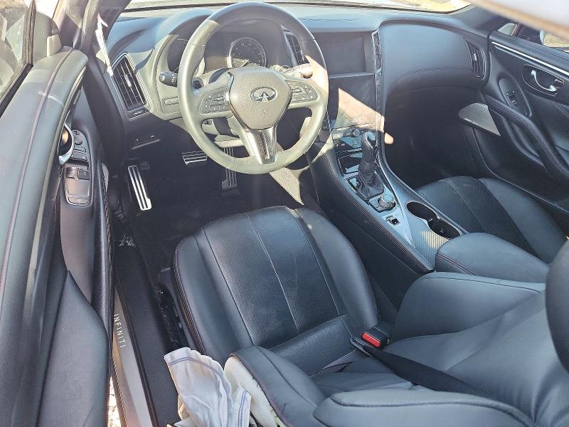 2022 Infiniti Q60 red Sport 400