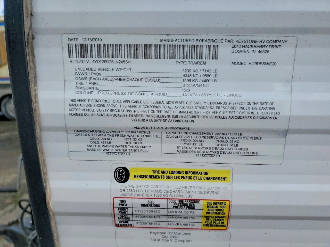 2020 Keystone Hideout