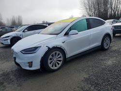 Tesla salvage cars for sale: 2017 Tesla Model x