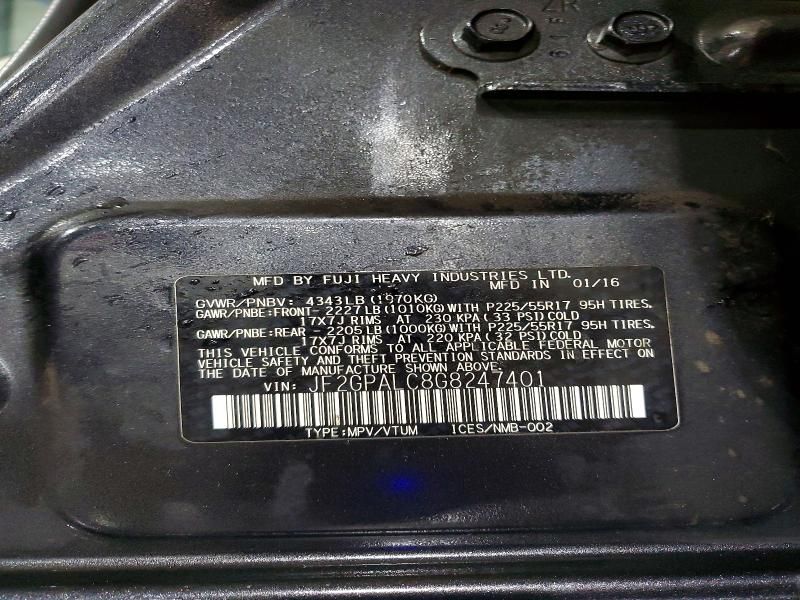 2016 Subaru Crosstrek Limited