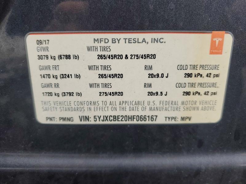 2017 Tesla Model x