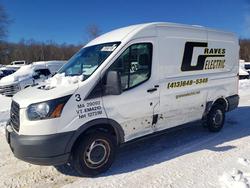 Salvage trucks for sale at West Warren, MA auction: 2017 Ford Transit 250 Utility / Service Van