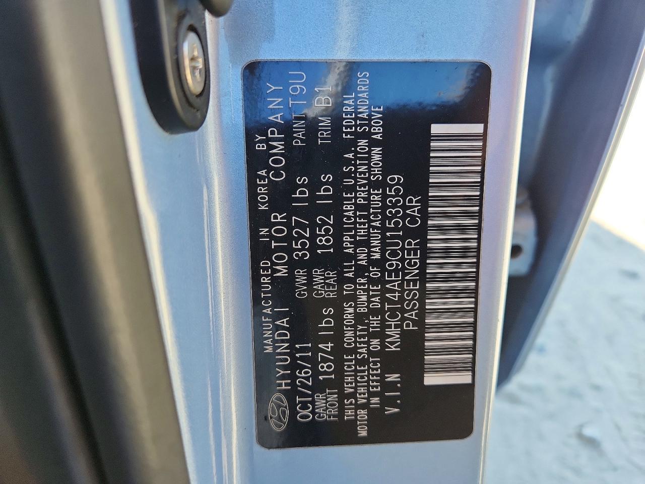 2012 Hyundai Accent gls