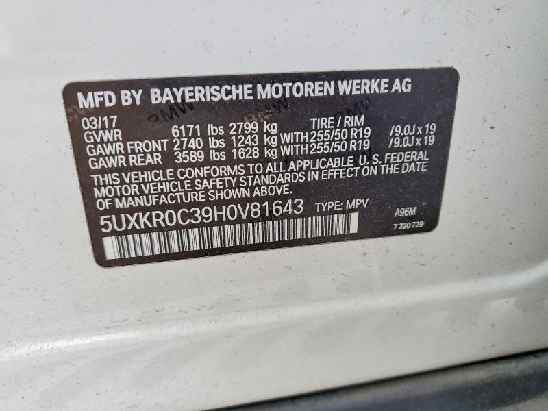 2017 BMW X5 Xdrive35i