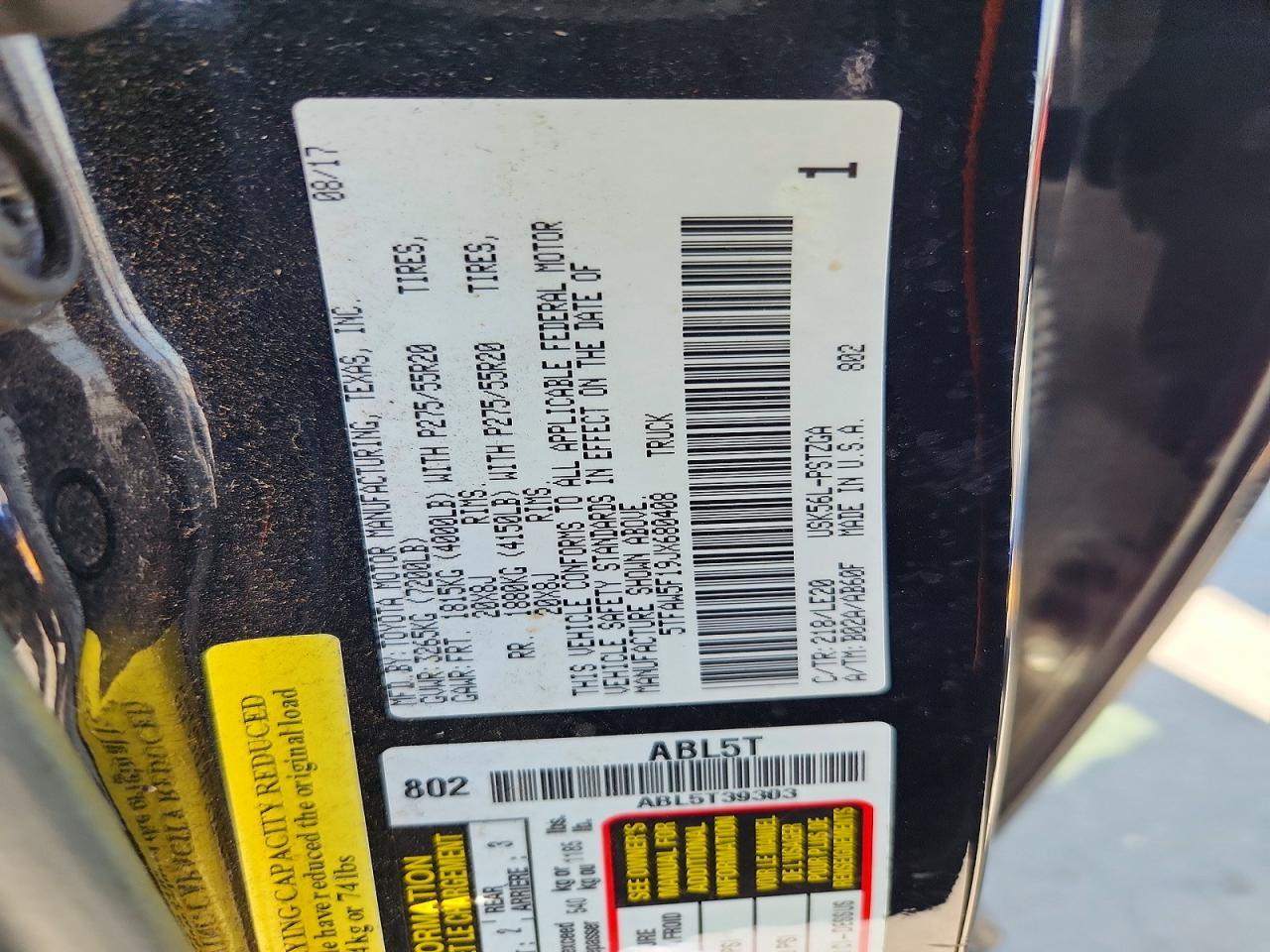 2018 Toyota Tundra Platinum