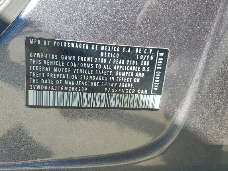 2016 Volkswagen Jetta se