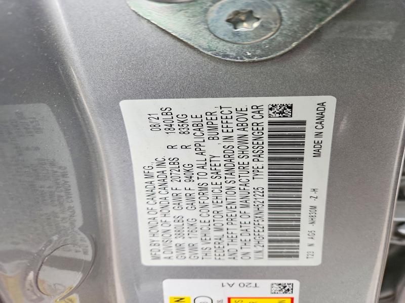 2022 Honda Civic Sport