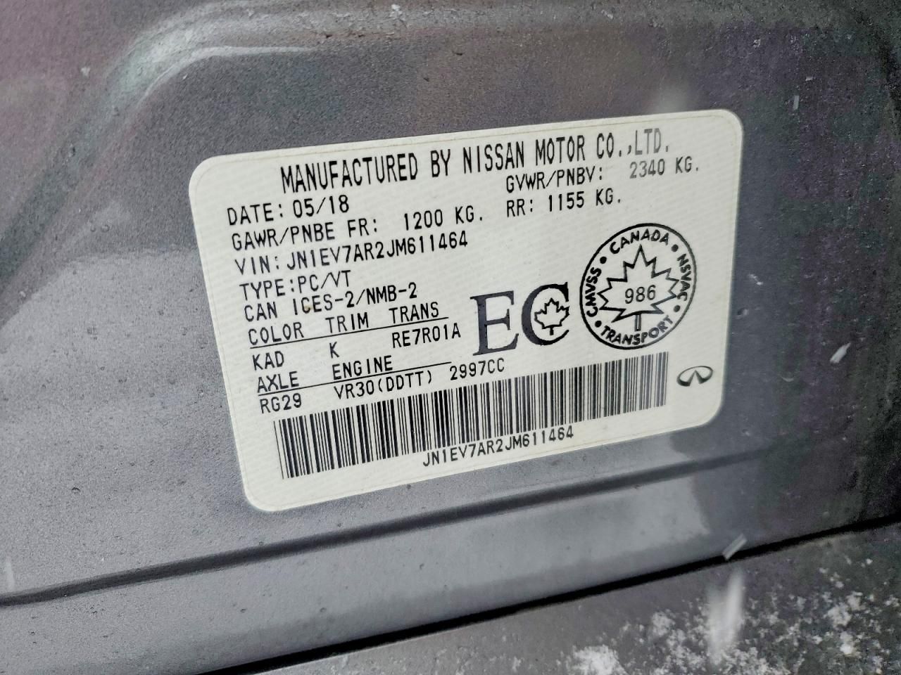 2018 Infiniti Q50 Luxe