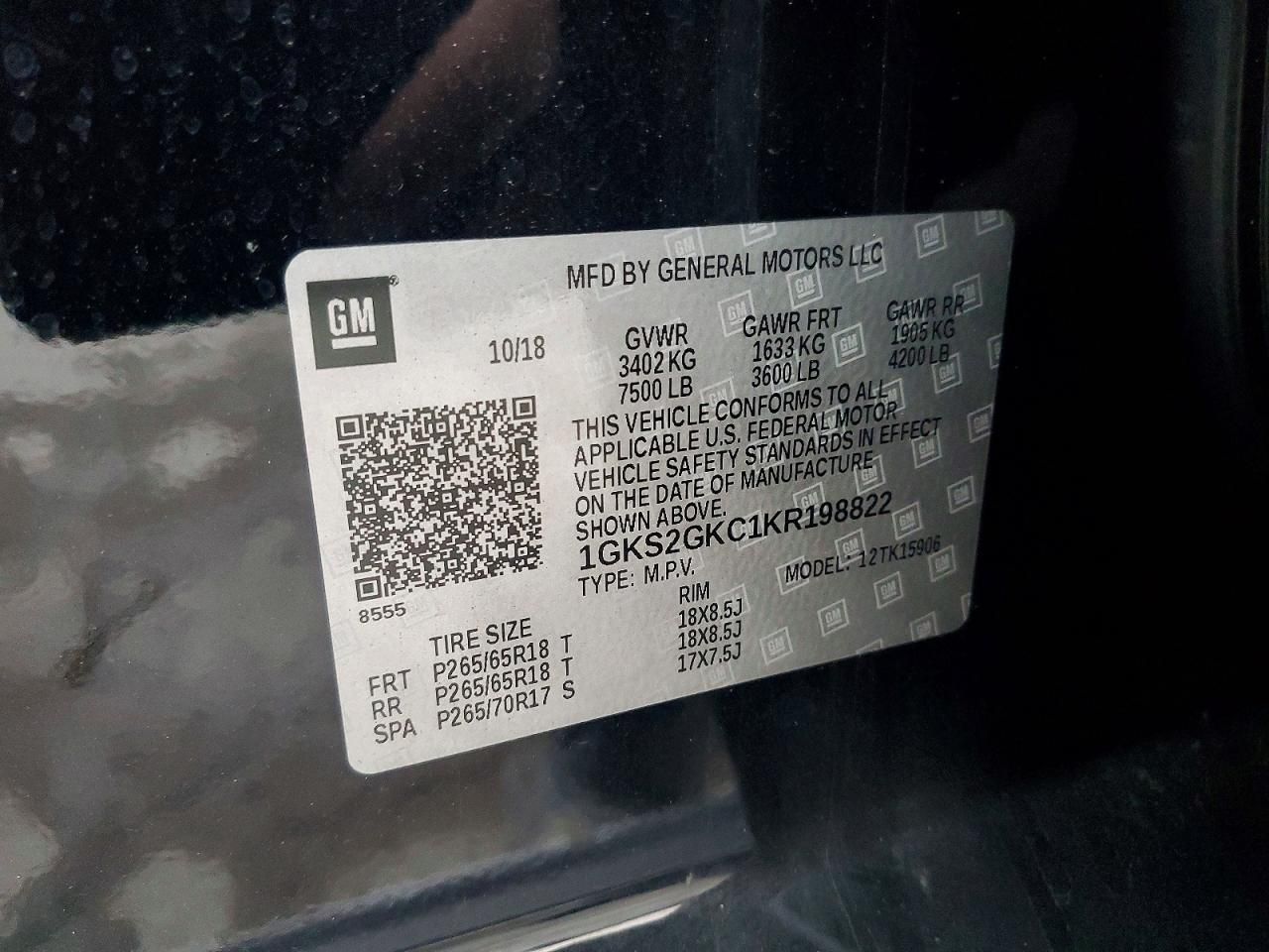 2019 GMC Yukon xl K1500 slt