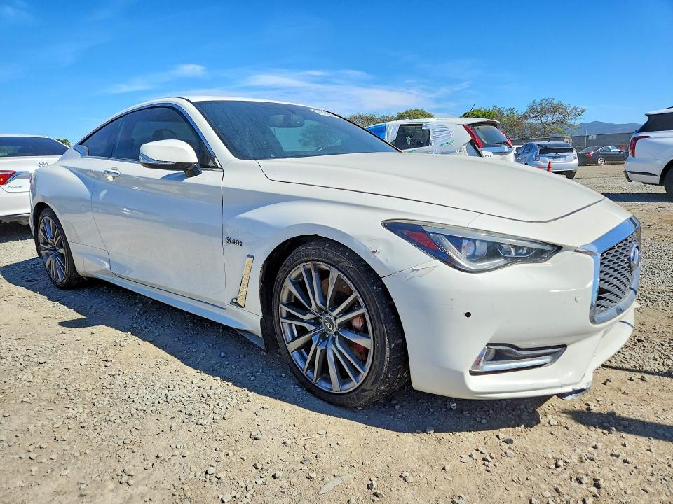 2017 Infiniti Q60 red Sport 400