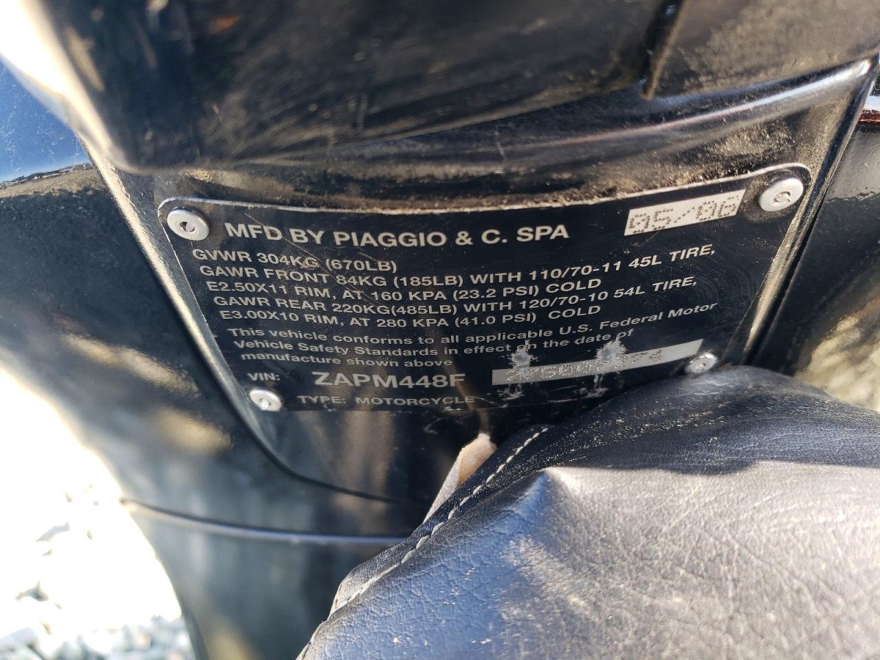 2007 Vespa LX 150