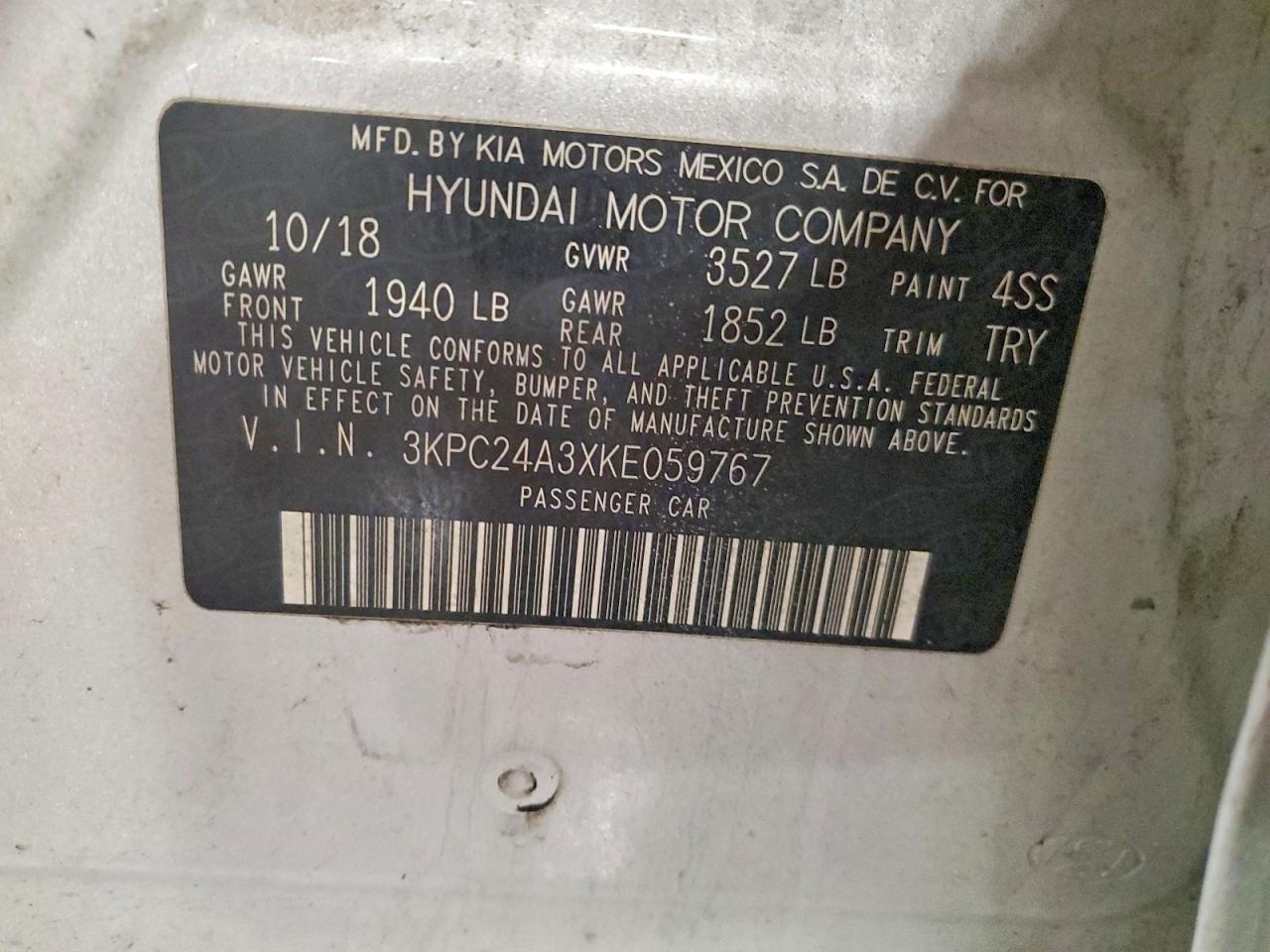 2019 Hyundai Accent se