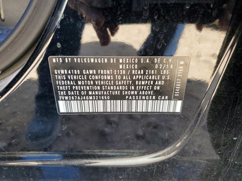 2016 Volkswagen Jetta s