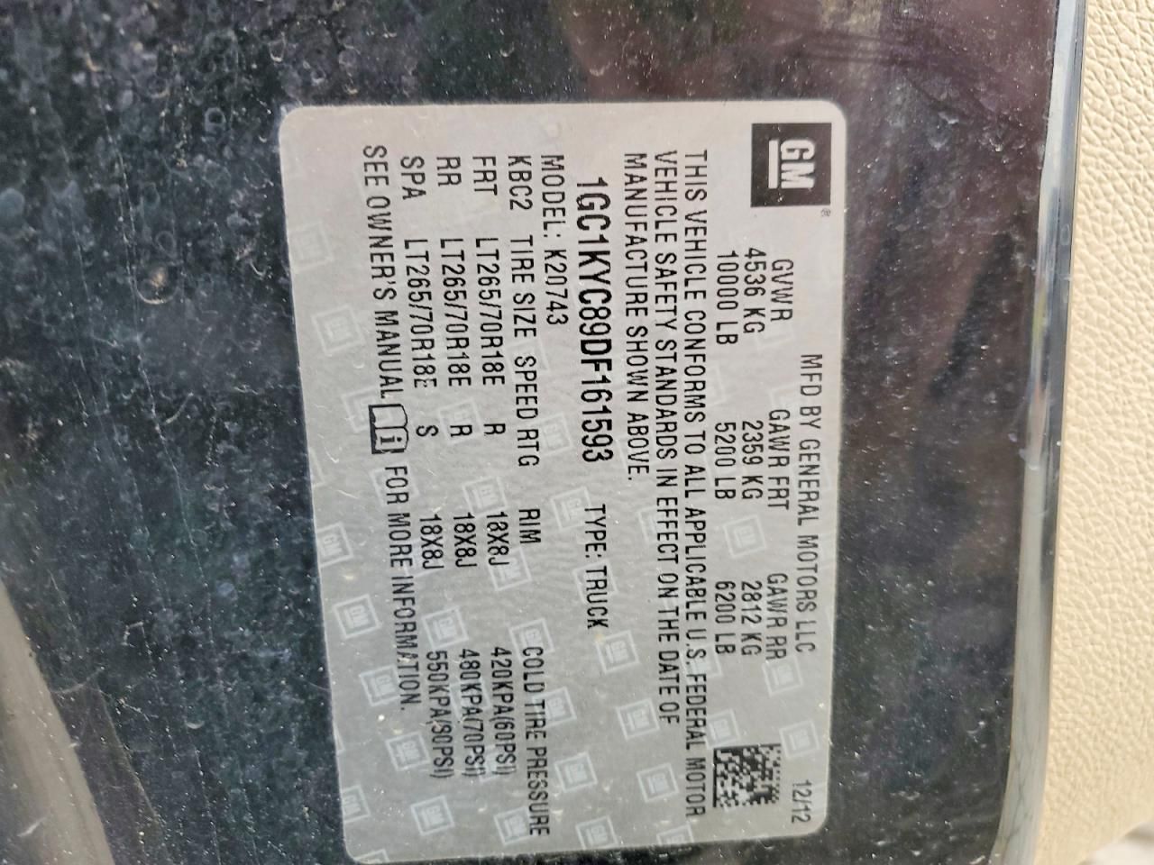 2013 Chevrolet Silverado K2500 Heavy Duty LTZ