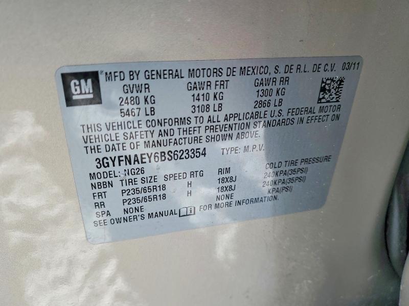 2011 Cadillac Srx Luxury Collection