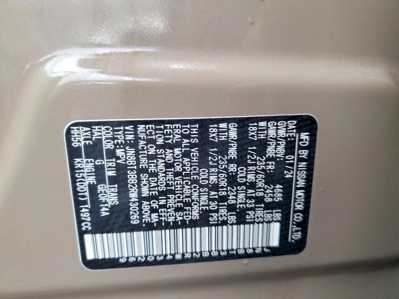 2024 Nissan Rogue sv