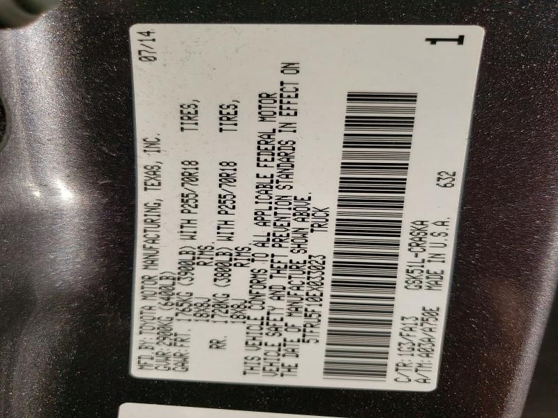 2014 Toyota Tundra Double Cab SR