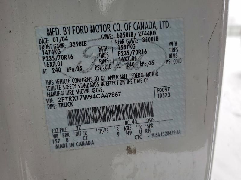 2004 Ford F-150 Heritage Classic