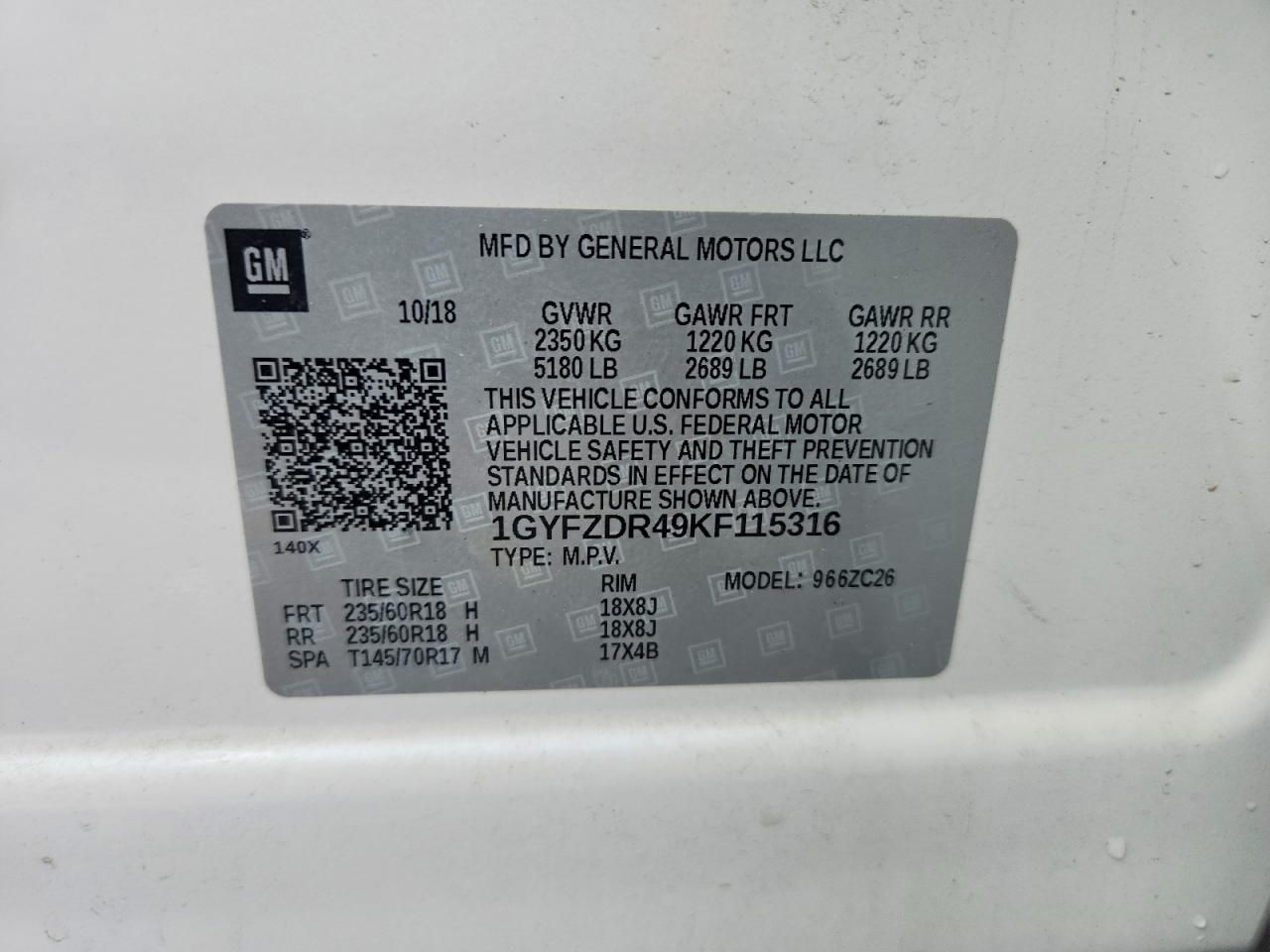 2019 Cadillac XT4 Premium Luxury