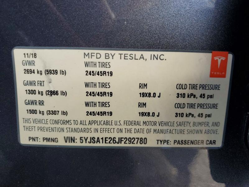 2018 Tesla Model s