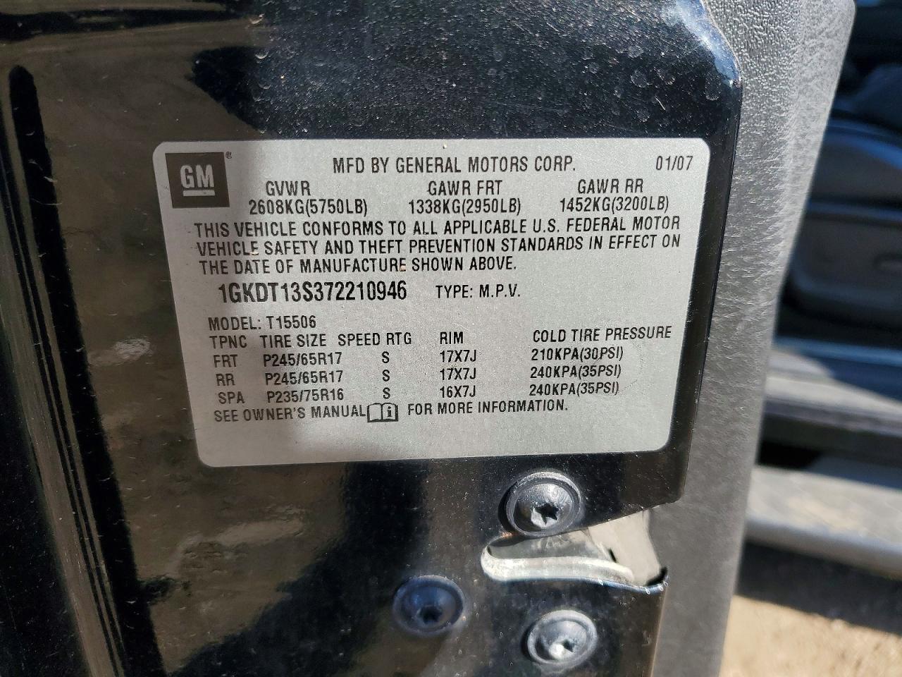 2007 GMC Envoy