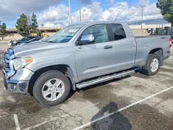 Salvage cars for sale from Copart Rancho Cucamonga, CA: 2014 Toyota Tundra Double cab sr