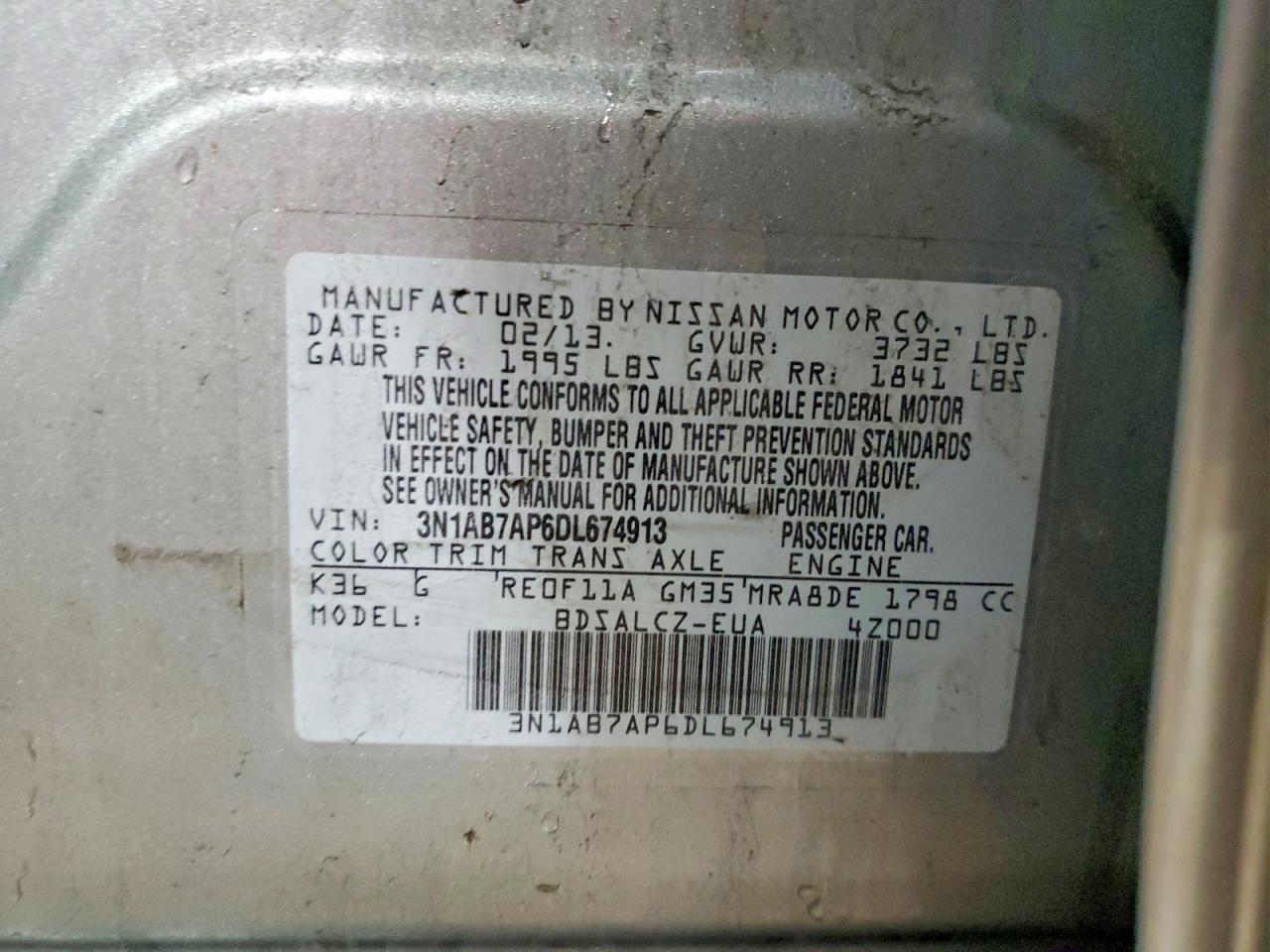 2013 Nissan Sentra s