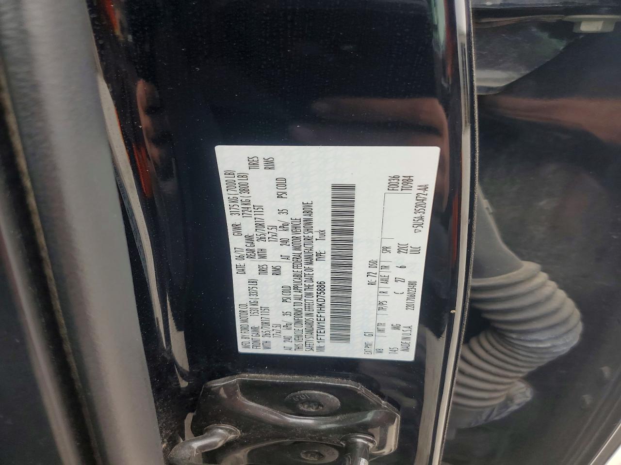 2017 Ford F150 Supercrew