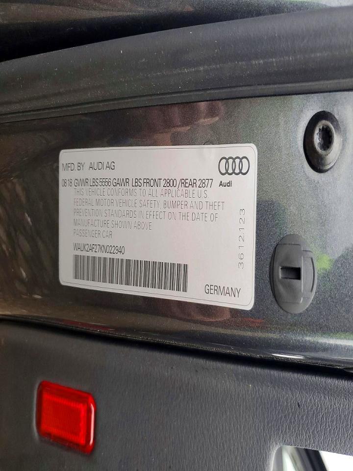 2019 Audi A6 Premium