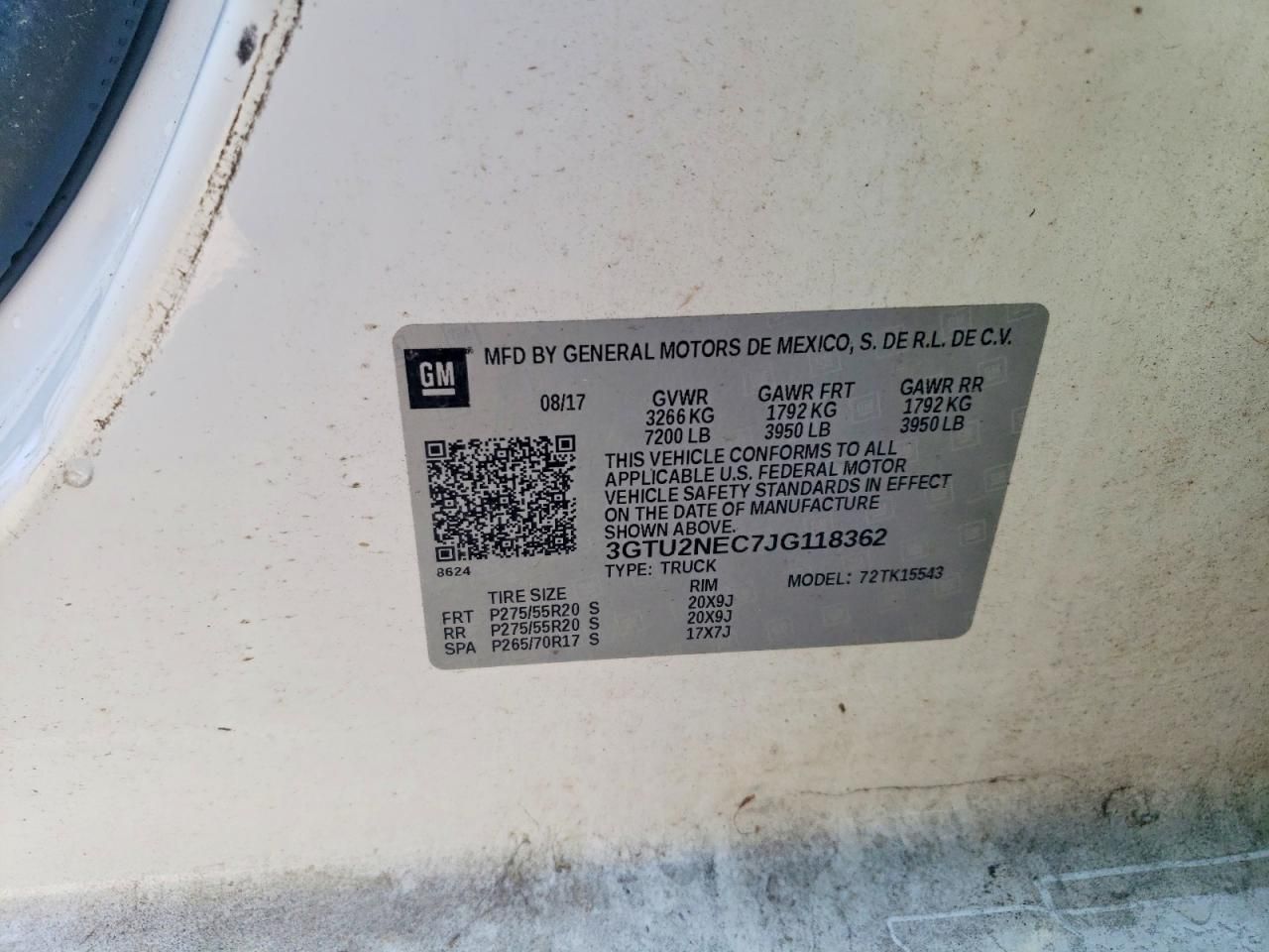 2018 GMC Sierra K1500 slt