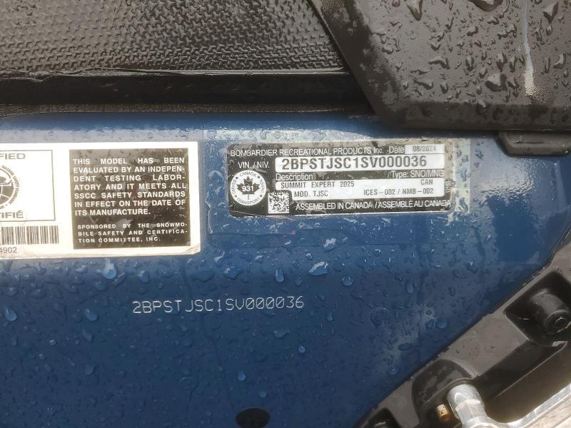 2025 Skidoo Summit 850