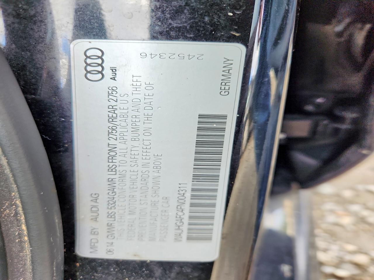 2015 Audi A6 Prestige
