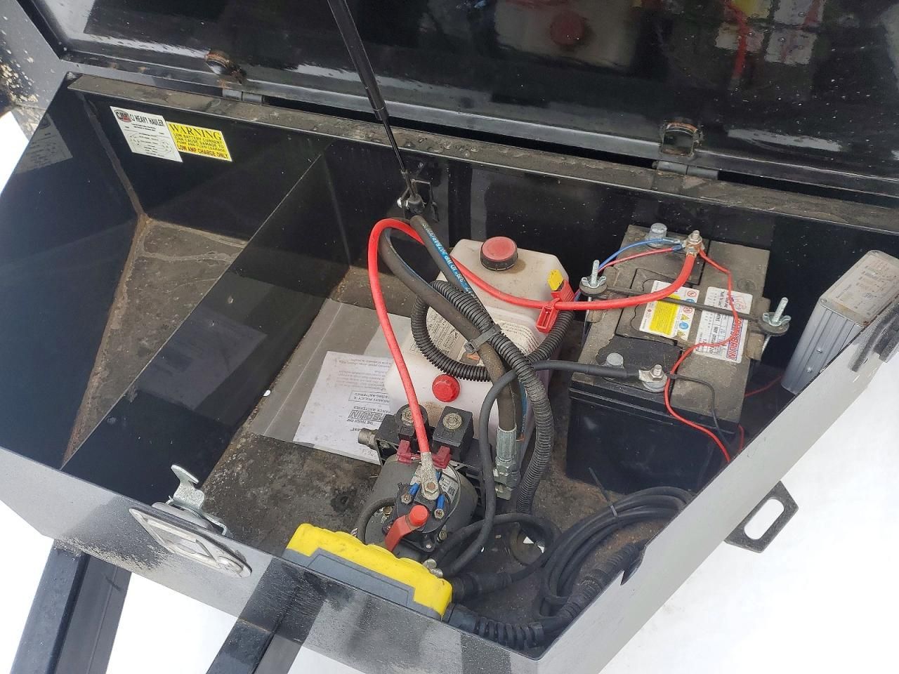 2025 Quality Steel 7212D7K Dump Trailer