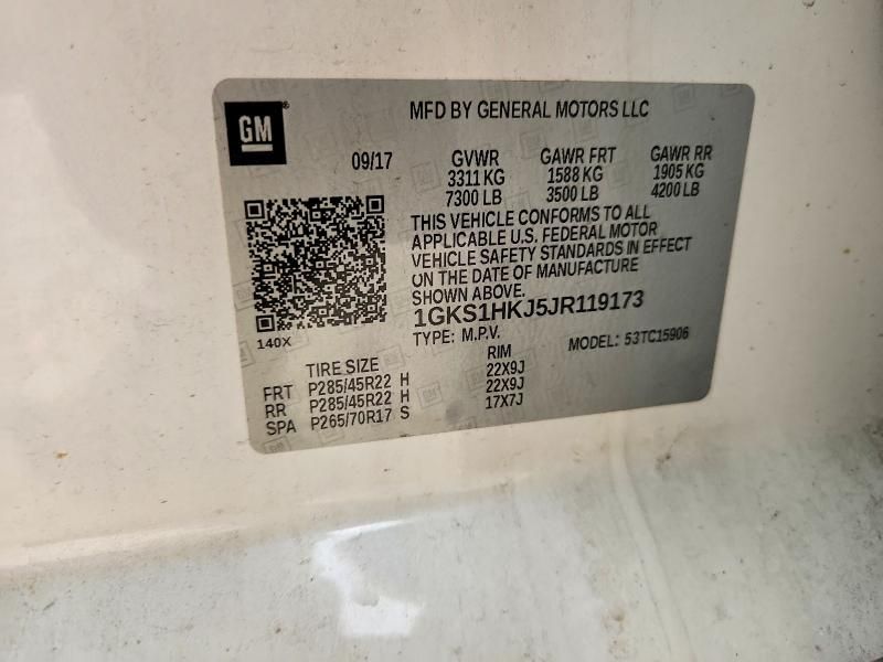 2018 GMC Yukon xl Denali