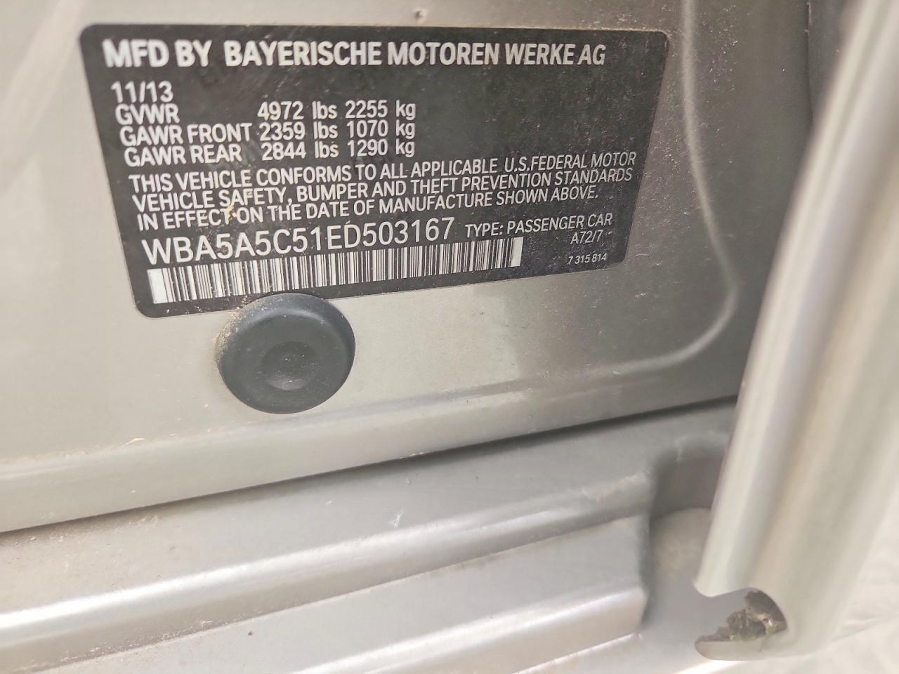 2014 BMW 528 i