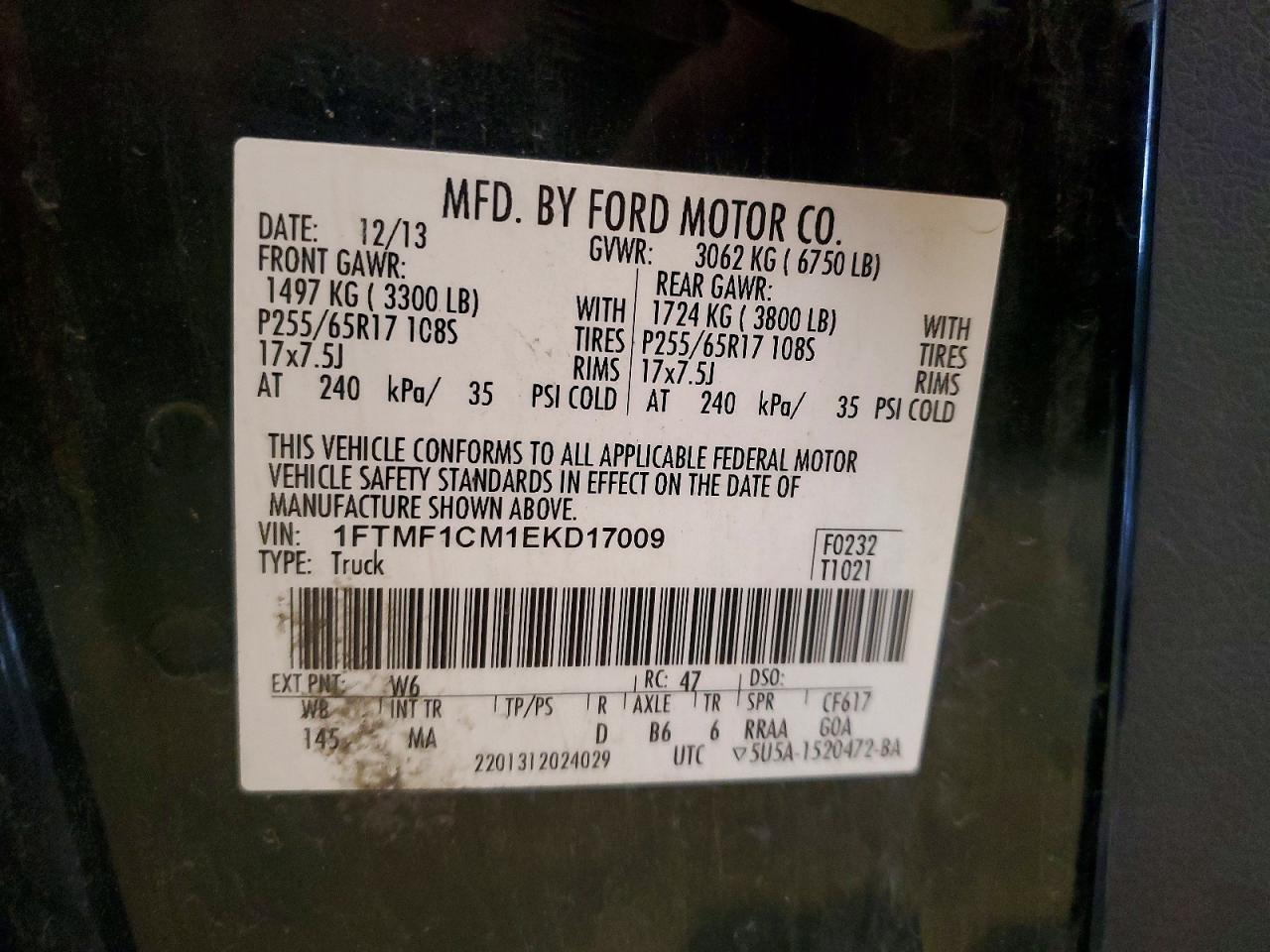 2014 Ford F150