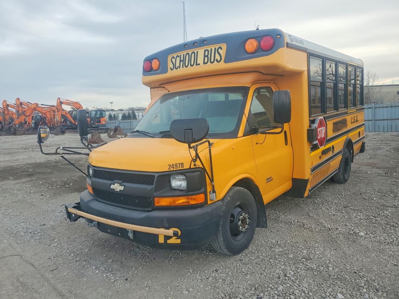 2013 Chevrolet 2013 Collins Bantam G4500-School Bus