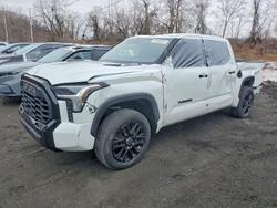 Salvage trucks for sale at Marlboro, NY auction: 2024 Toyota Tundra 4WD Hybrid Crew Cab Limited