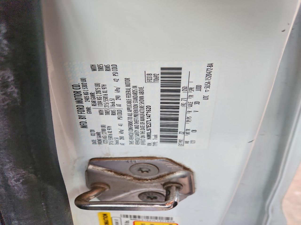 2020 Ford Transit Connect xl