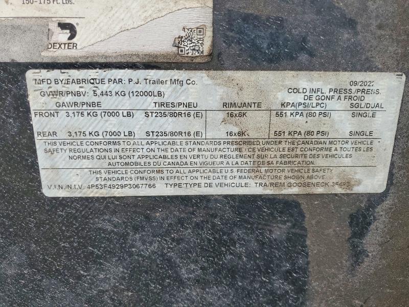 2023 PJ Flatbed Trailer