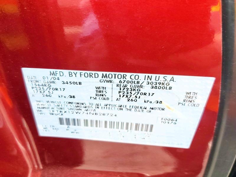 2004 Ford F150