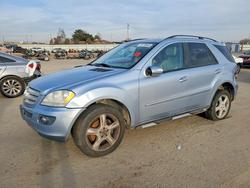 Mercedes-Benz M-class salvage cars for sale: 2008 Mercedes-Benz Ml 350