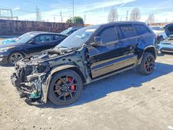 Jeep salvage cars for sale: 2018 Jeep Grand Cherokee Srt-8